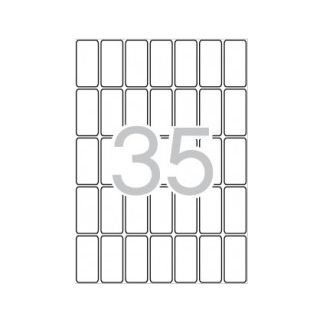 Klika - mapje permanent 19x40 mm 525 stuks