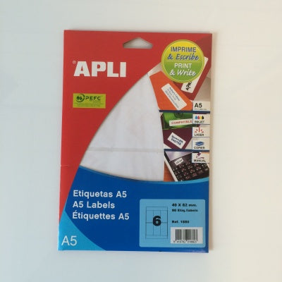 Klika - cartella permanente 49x82 mm 90 pezzi