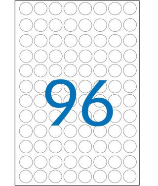 Klika - mapje permanent 15mm rond oranje960