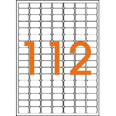 Klika - mapje removable 12x18 mm 1120 stuks