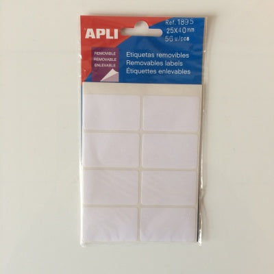 Klika - mapje removable 25x40 mm 56 stuks