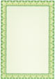 Klika - Paper Certificate A4 emerald green 70ve