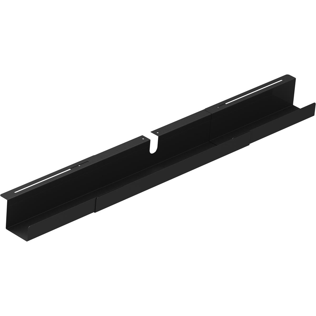 Zonder merk - Kabelgoot verstelbaar, 790 1500 mm, zwart
