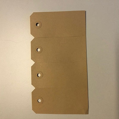 Klika - Manila labels 50x110 mm / no. 4.5 1000pcs 5 pieces