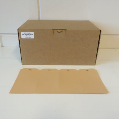 Klika - Manilla labels 75x150 mm nr. 9 1000 stuk