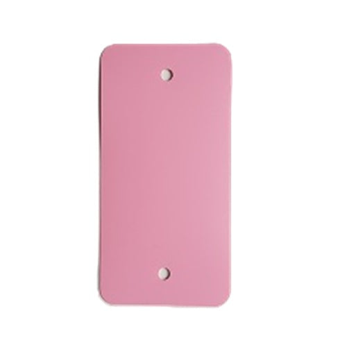 Klika - PVC labels 54x108 mm roze 2 gaten 1000