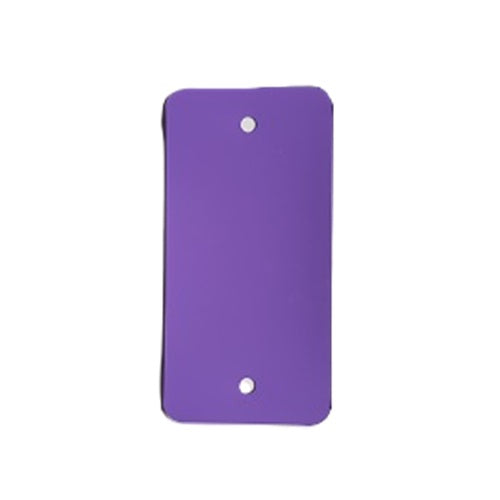 Klika - PVC labels 54x108 mm paars 2gaten 1000st