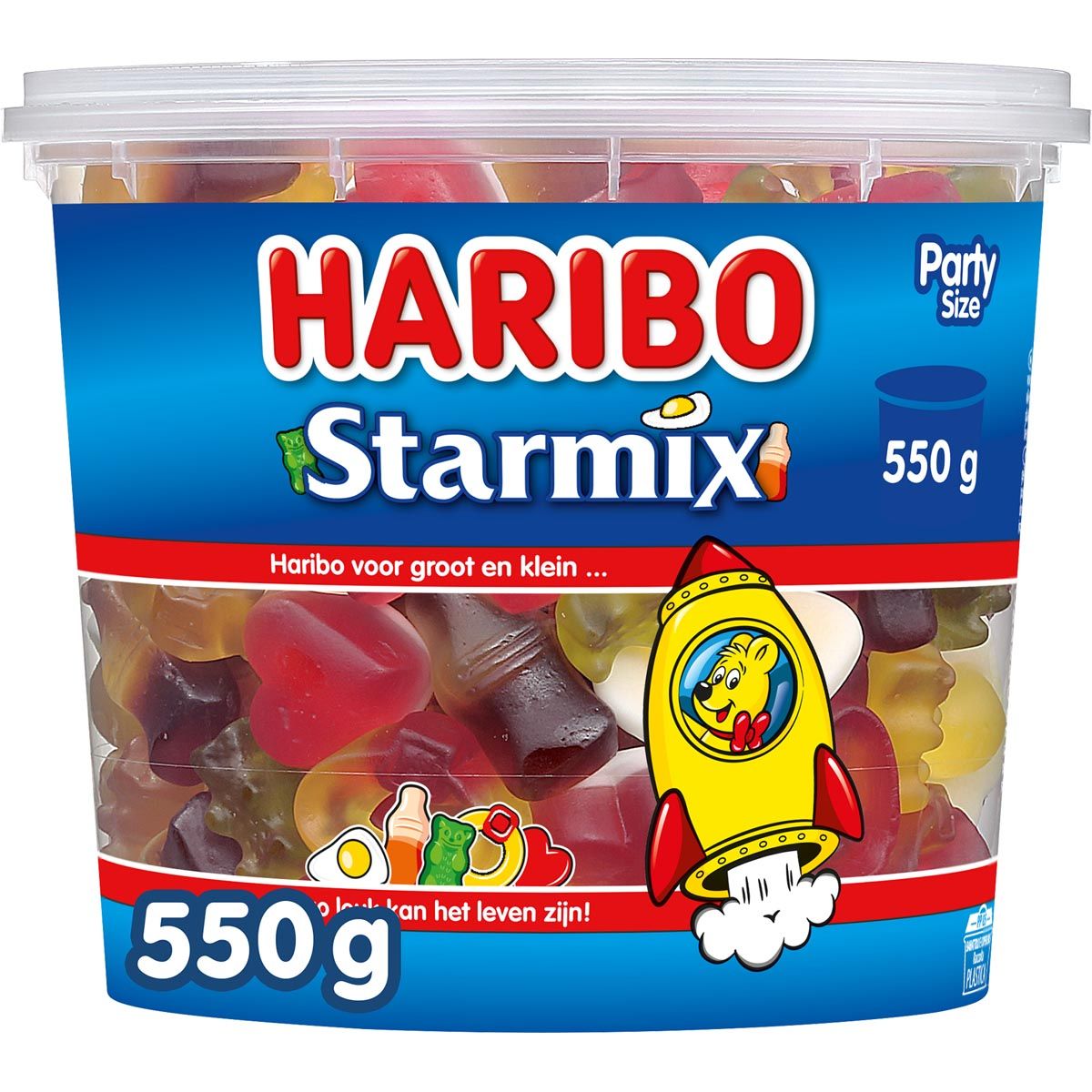 Haribo - snoepgoed mix, emmer van 550 g