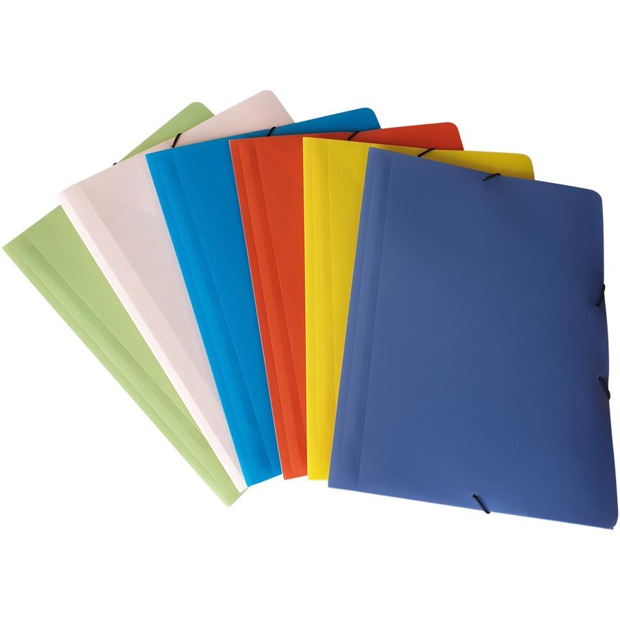 Bronyl - Sorbet Elasto-Ordner ft A3, aus PP, sortiert