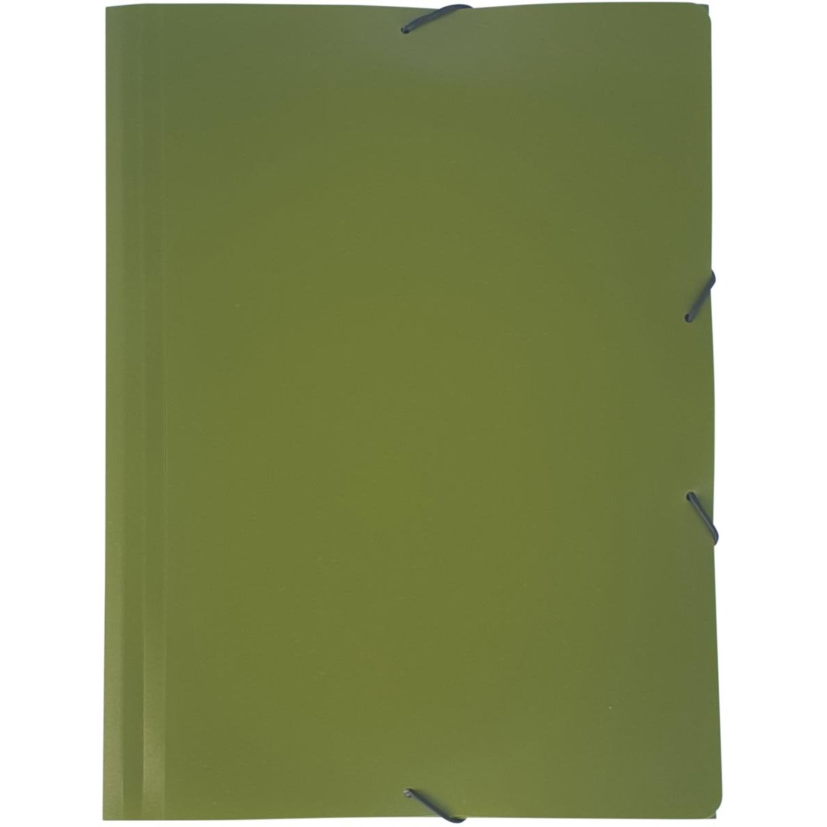 Bronyl - elastomap Nature ft A4, uit PP, kaki groen