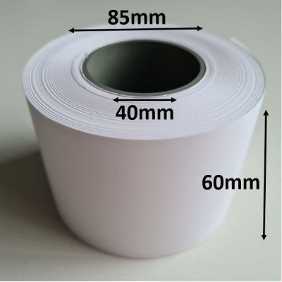 Klika - Thermorol 60x85x40 mm wit BPA-vrij