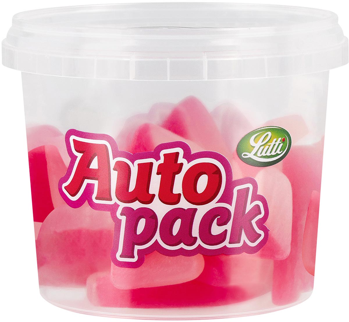 Lutti - autopack snoep draculatanden, doos van 150 g
