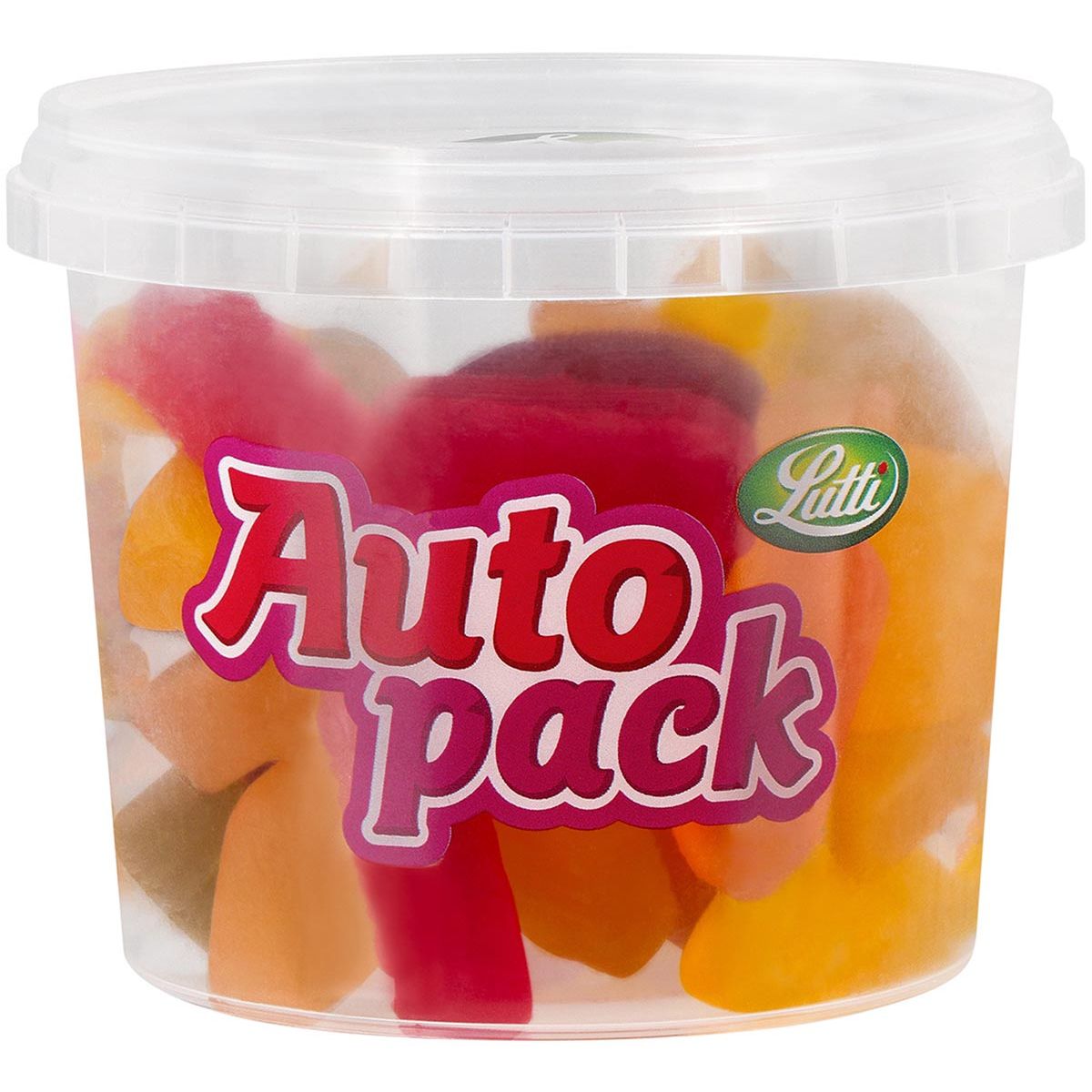 Lutti - autopack snoep winegums, doos van 200 g