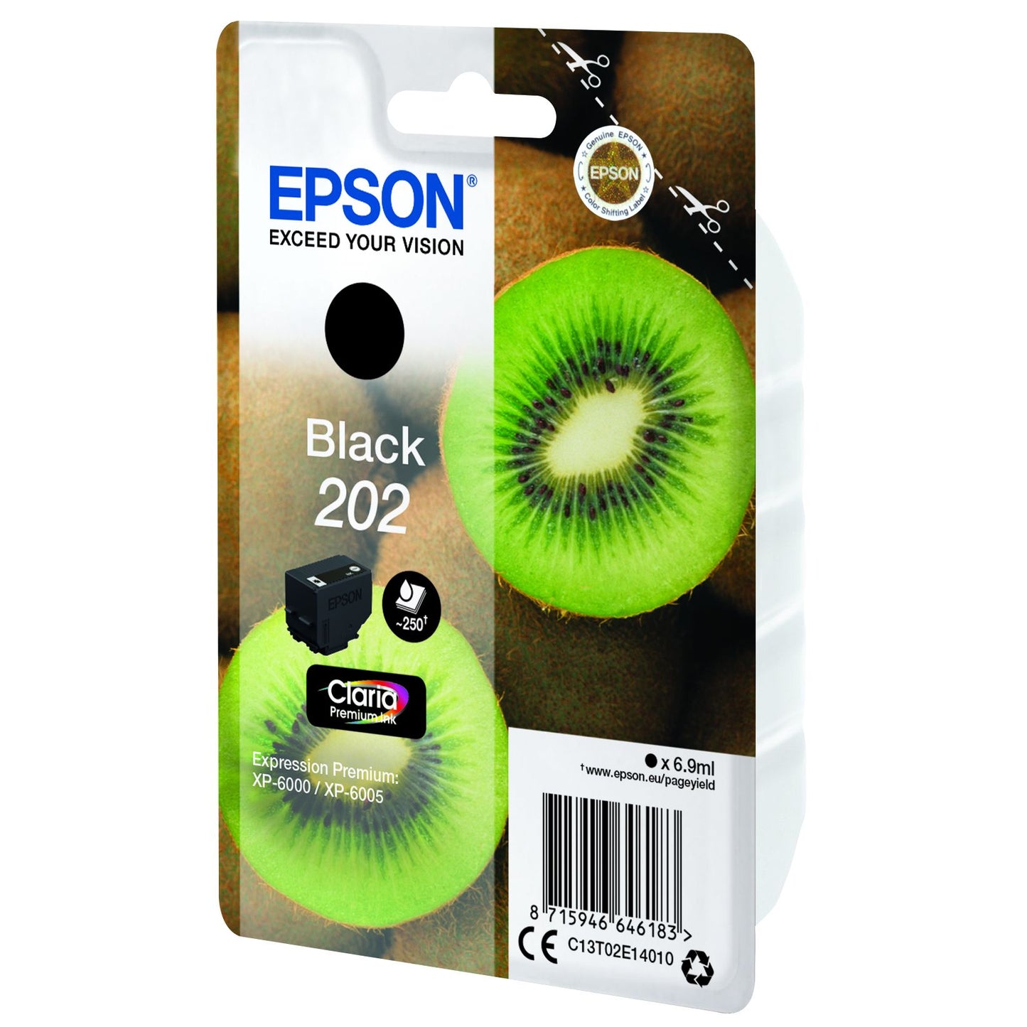 Epson - Ink cartridge 202 T02E14 black