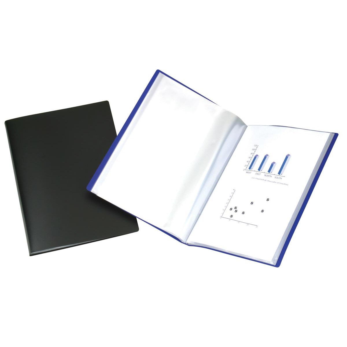 Beautone - album, A4, 10 sachets, bleu