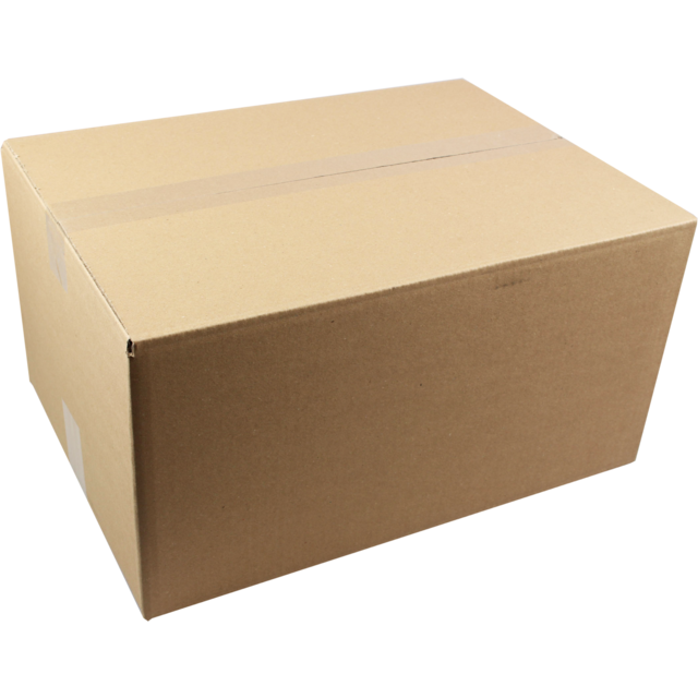 SendProof - Amerikaanse vouwdoos | golfkarton | 430x310x220mm | enkele golf | bruin | 25 stuks