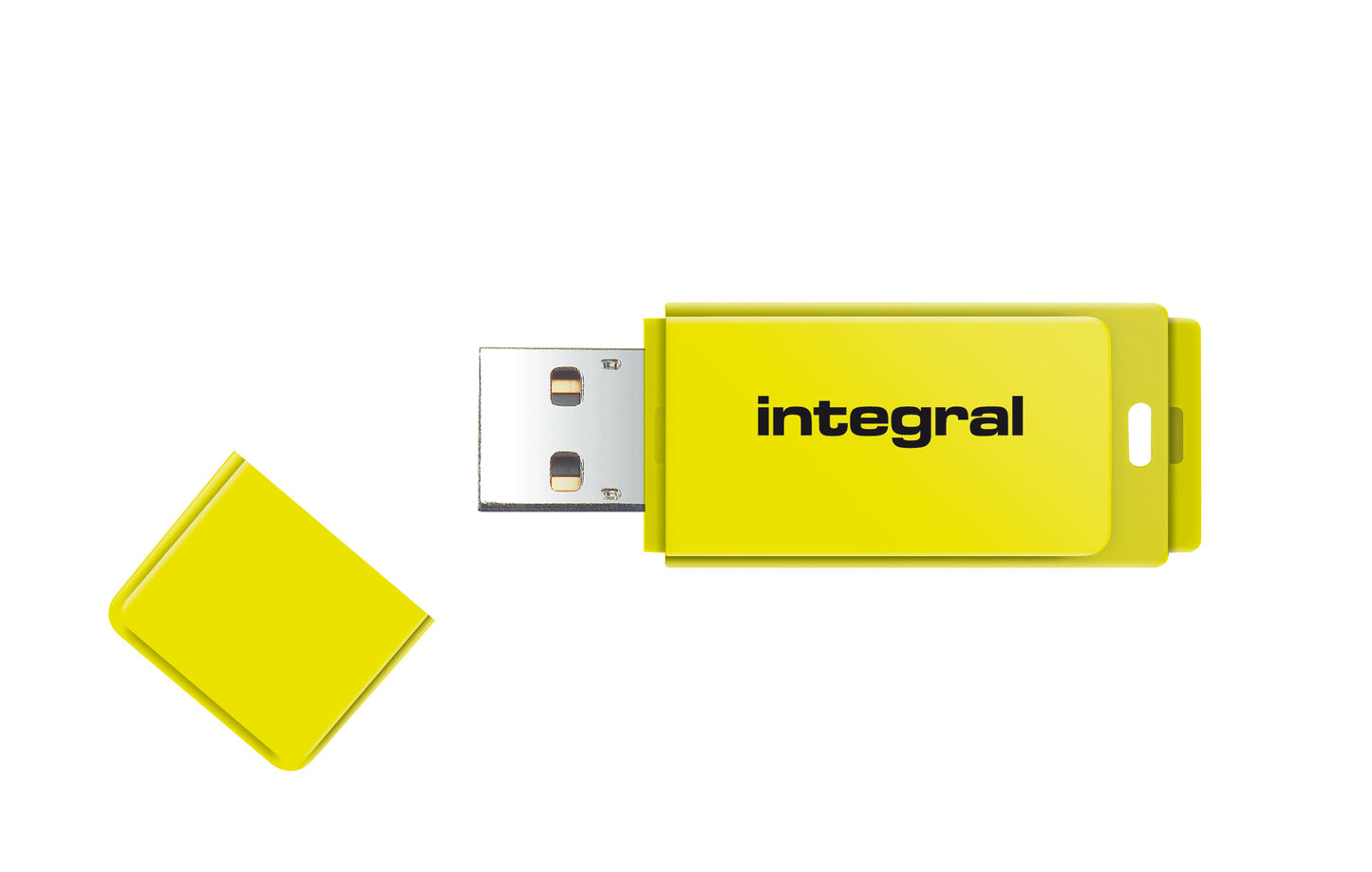 Integral - INFD16GBNEONYL USB flash drive 16 GB USB Type-A 2.0 Geel