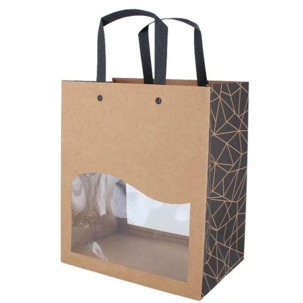 Authentique - Bolsa para botellas de cerveza 6 botellas 225+150x260mm (10 piezas)