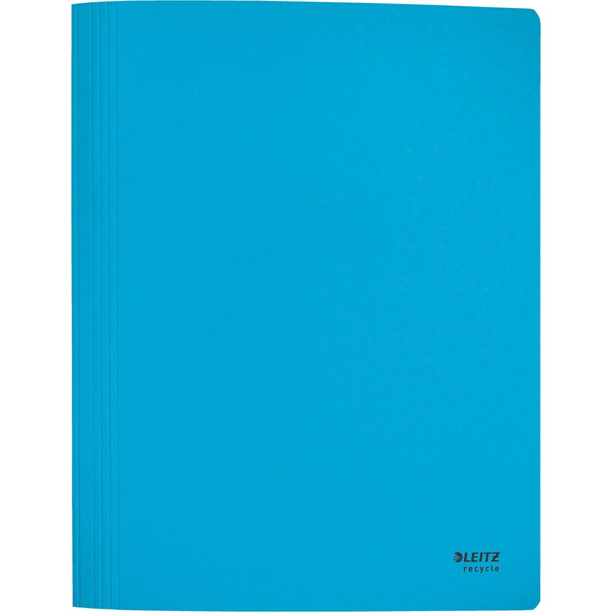 Leitz - Carpeta de presupuestos de reciclaje, de cartón, tamaño A4, azul