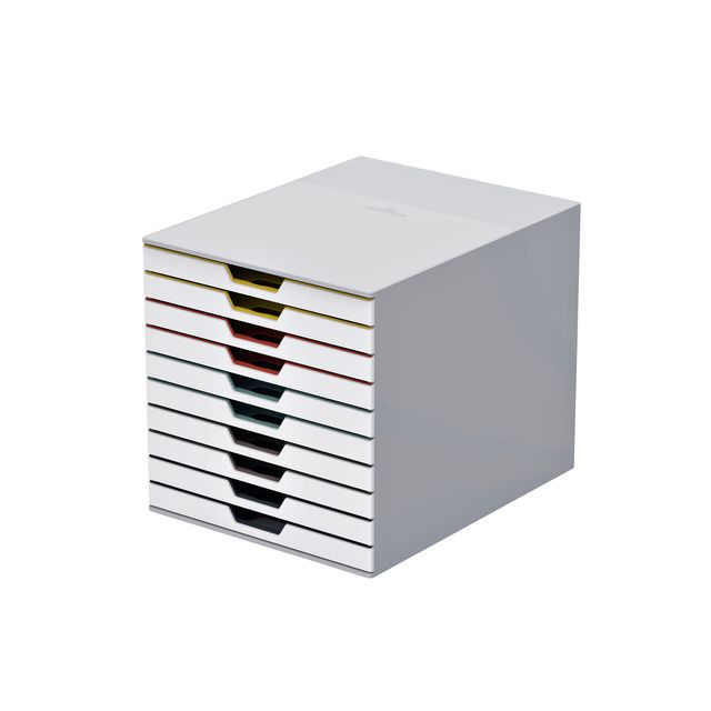 Durevole: cassettiera Varicolor Mix 10 cassetti