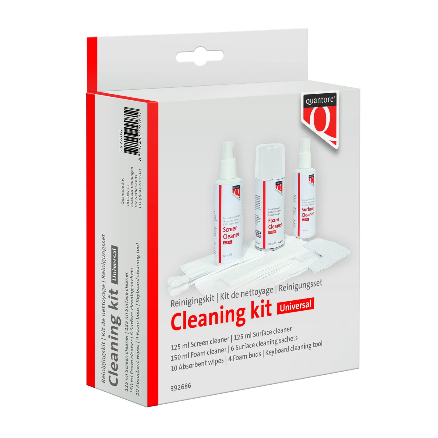 Quantore - Universele reinigingskit voor elke werkplek