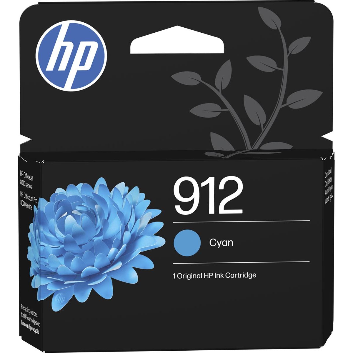 HP - inktcartridge 912, 315 pagina's, OEM 3YL77AE, cyaan