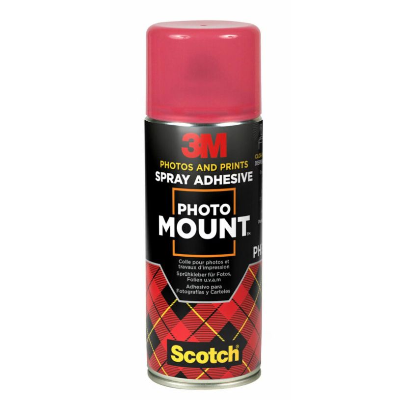 3M - Spray adhesivo montaje fotográfico bote 400ml