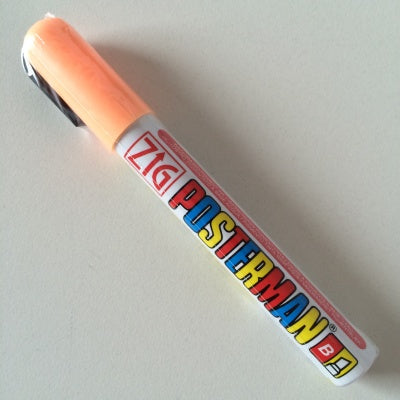 Klika - Rotulador Posterman PMA-50 estrecho 2-6 floral naranja