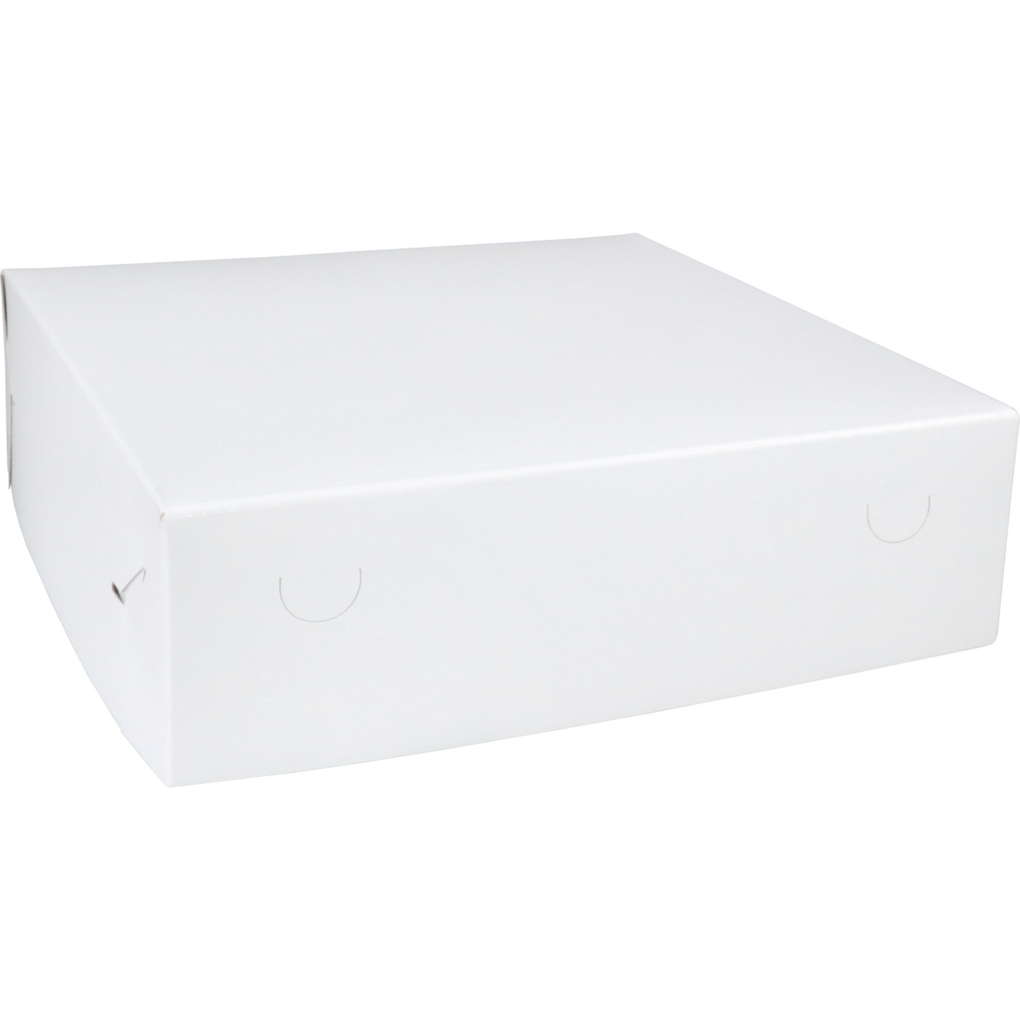 Klika - Cuello de cisne / caja de envío | cartón | 32x32x9cm | dúplex | blanco | 50 piezas