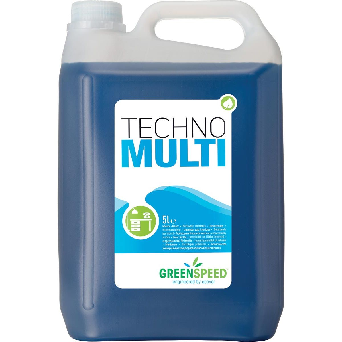 Greenspeed - concentrated all-purpose cleaner Techno Multi, citrus scent, 5 liter bottle