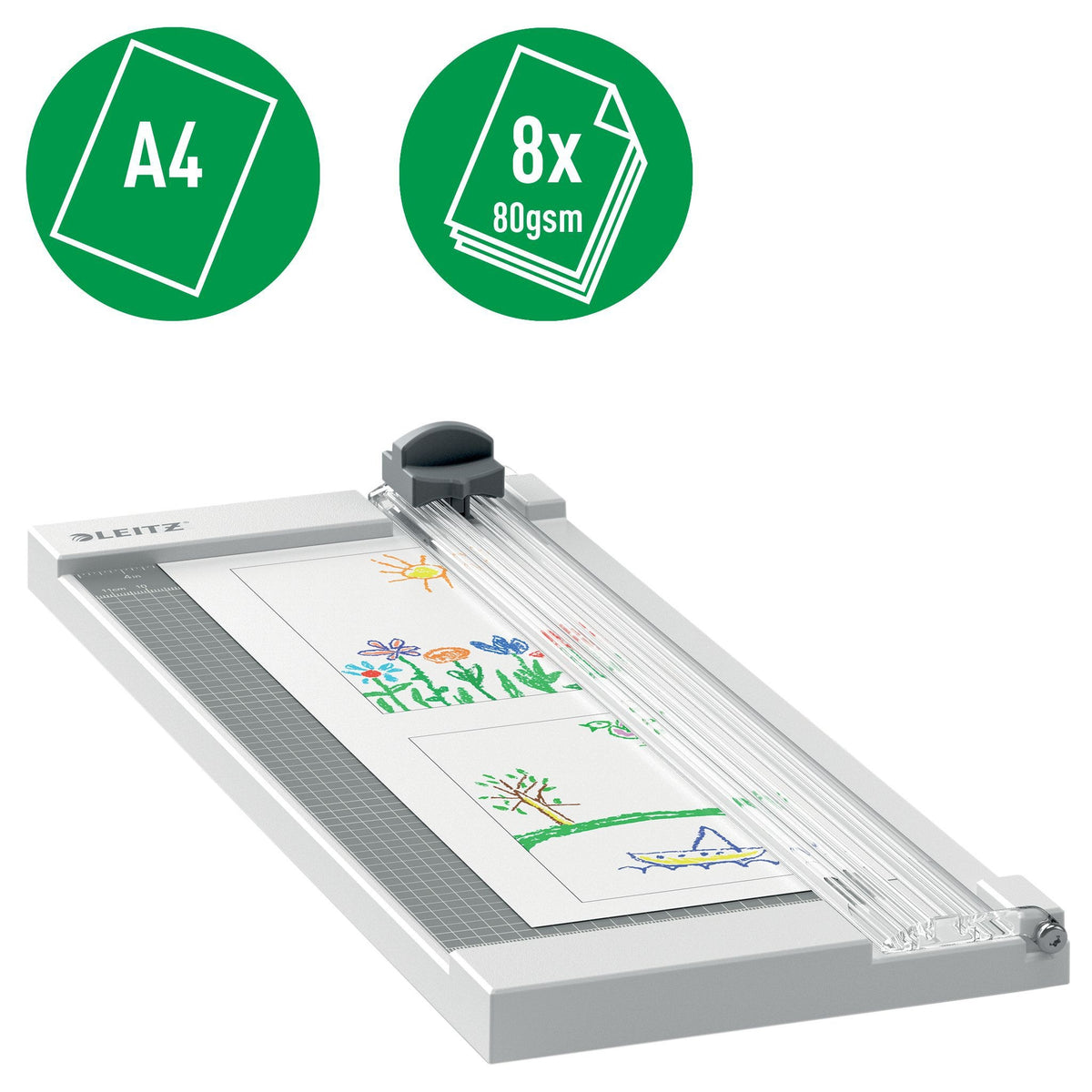 Leitz - Rollen Home A4 papiersnijmachine 8 vel