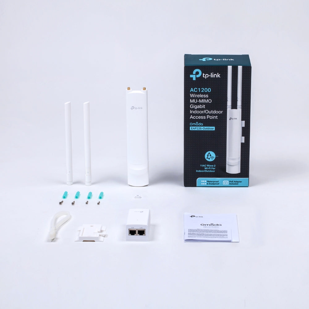 TP-Link - Omada EAP225-Outdoor 1200 Mbit/s Wit Power over Ethernet (PoE)