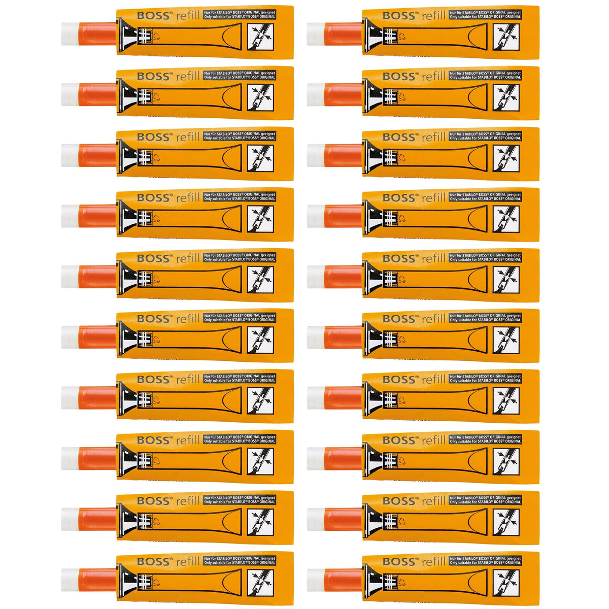 Stabilo - Inkt om na te vullen -BOSS ORIGINAL navulling, oranje, per stuk