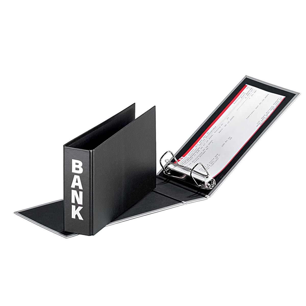 Pagna - ring binder (PCR) ft 14 x 25 cm, black