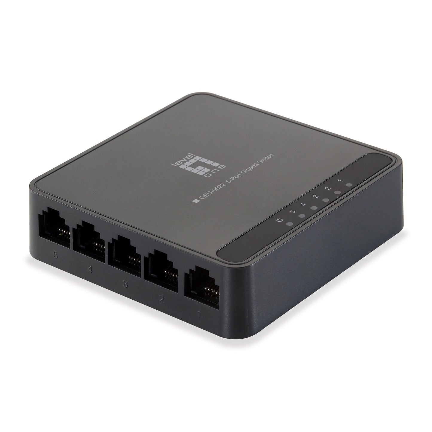 LEVEL ONE - LevelOne GEU-0522 netwerk-switch Gigabit Ethernet (10/100/1000) Zwart