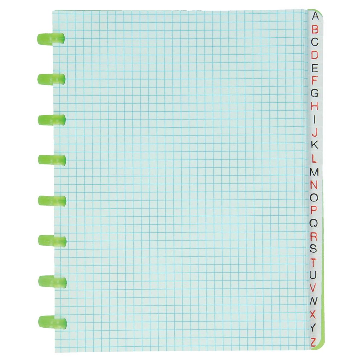 Atoma - répertoire, ft A5, transparent, carré 5mm