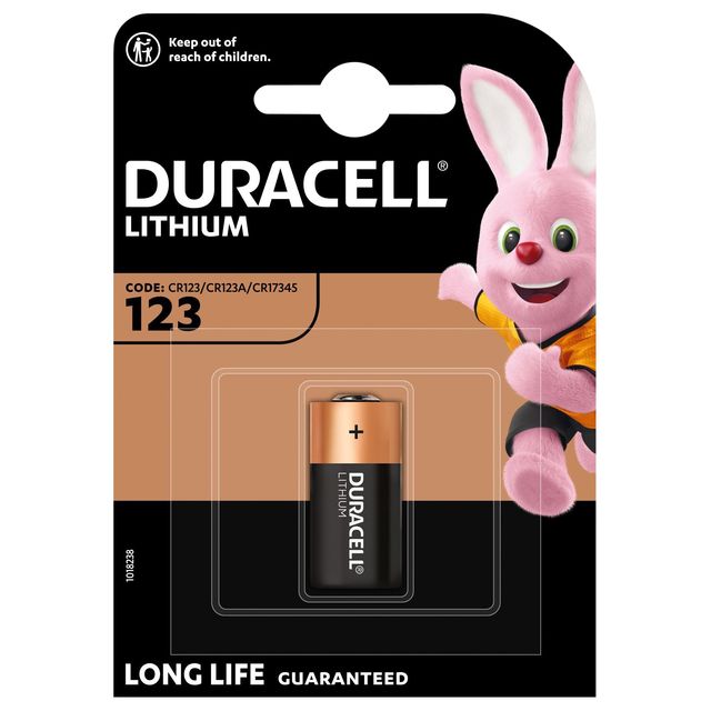 Duracell - 123106 huishoudelijke batterij Wegwerpbatterij CR123A Lithium