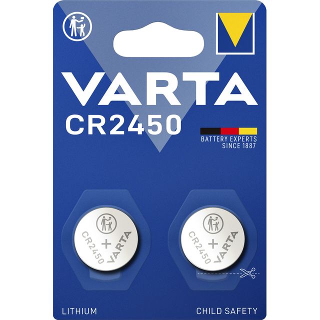 Varta - Batteria a bottone CR2450 al litio blister da 2 pezzi