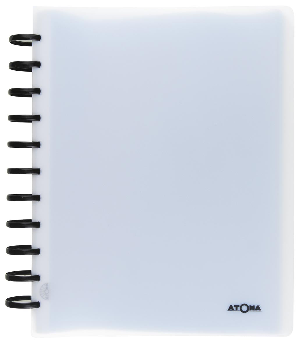 Atoma - album, pour ft A4, en PP, avec 100 sachets, couleurs assorties