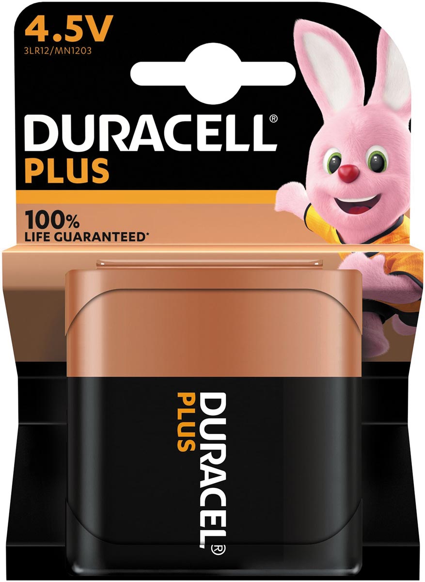 Duracell - batterij Plus 100% 4,5V, op blister