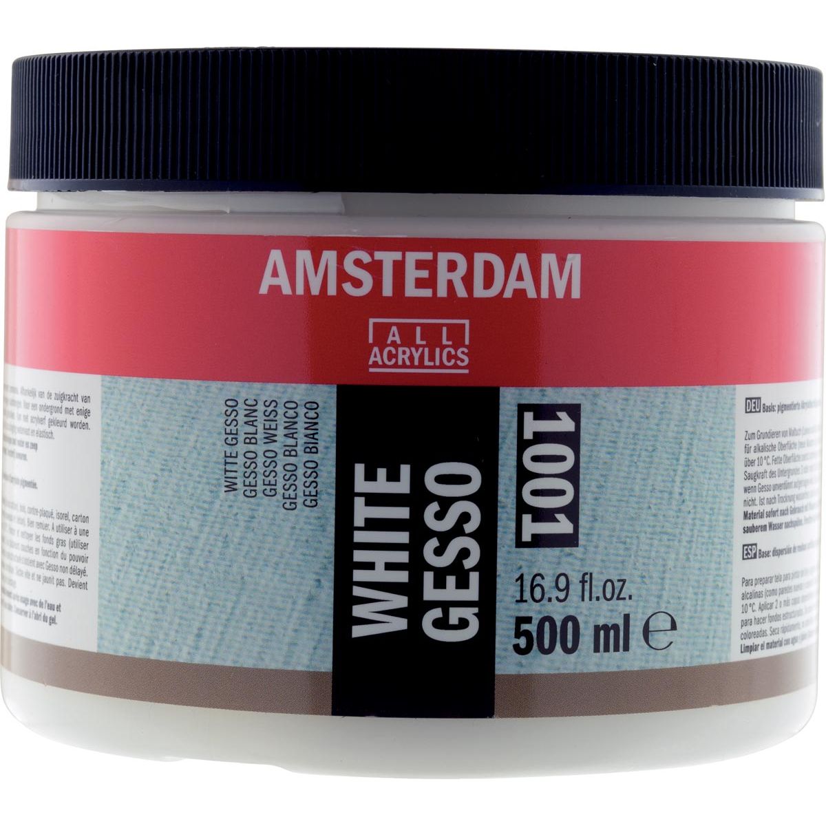 Talens Amsterdam - Amsterdam witte gesso, fles van 500 ml