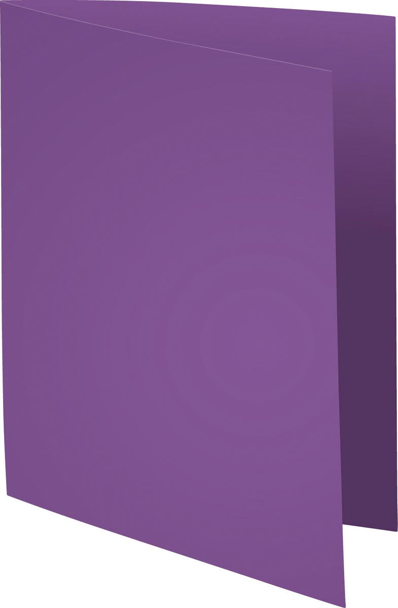 Exacompta - carpeta archivadora Forever 180, ft A4, paquete de 100, violeta