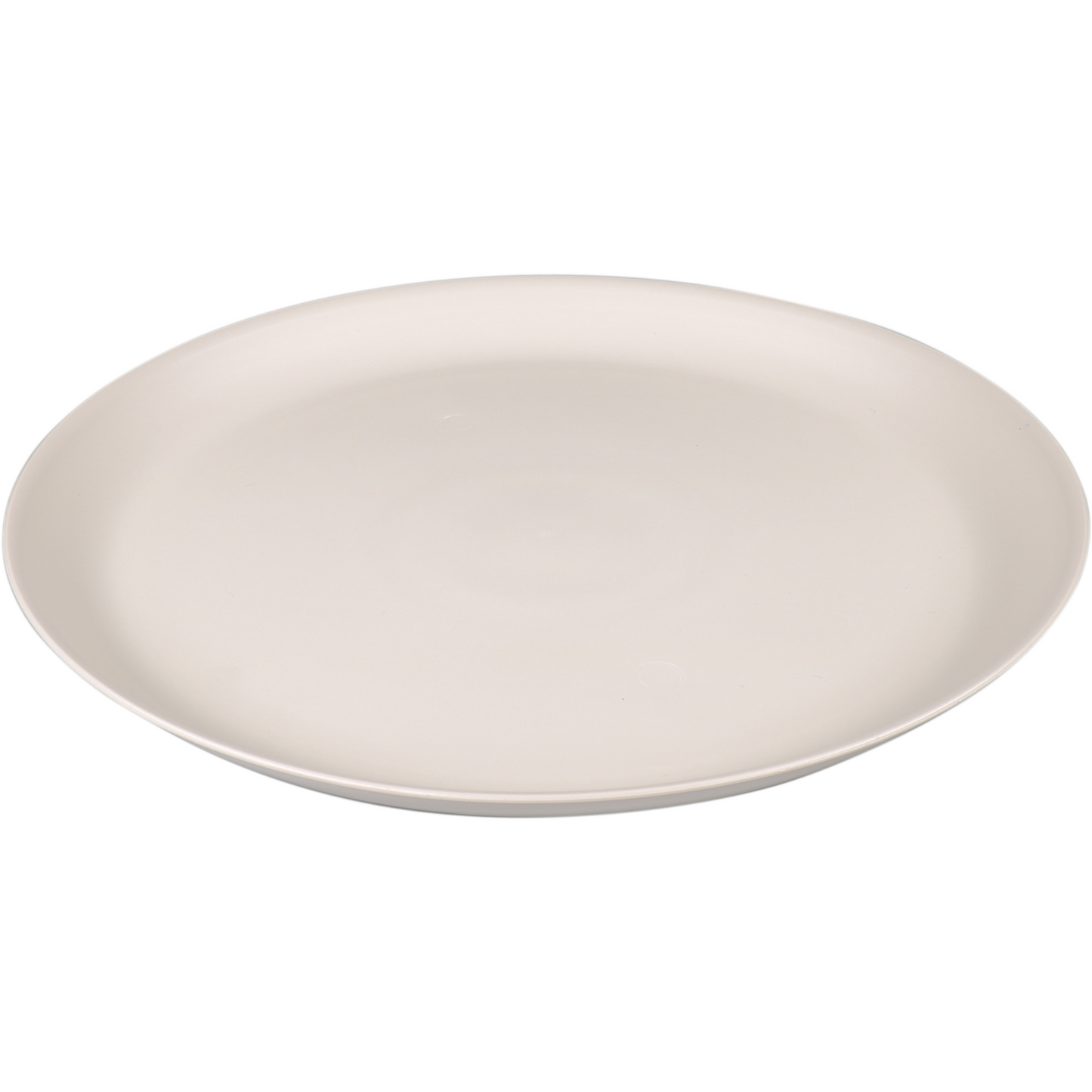 Goldplast - Bord | Mineral | reusable | onbreekbaar | rond | 1-vaks | pP | Ø27.5cm | taupe | 54 stuks