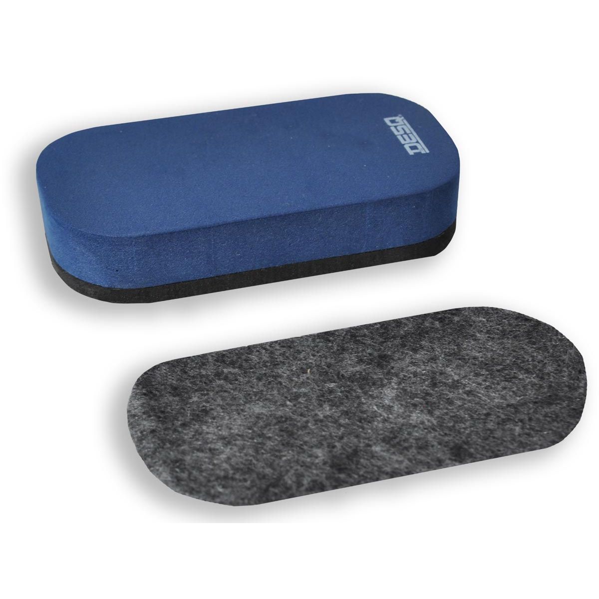 Quantore - magnetic whiteboard eraser + refill, blue