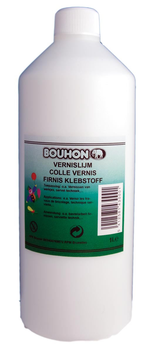 Bouhon - Lackkleberflasche mit 1 l