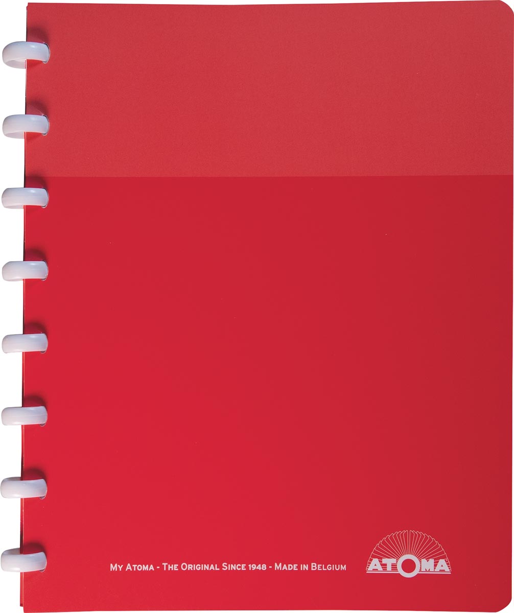 Atoma - Carnet My Creative, ft A5, 144 pages, ligné, couleurs assorties