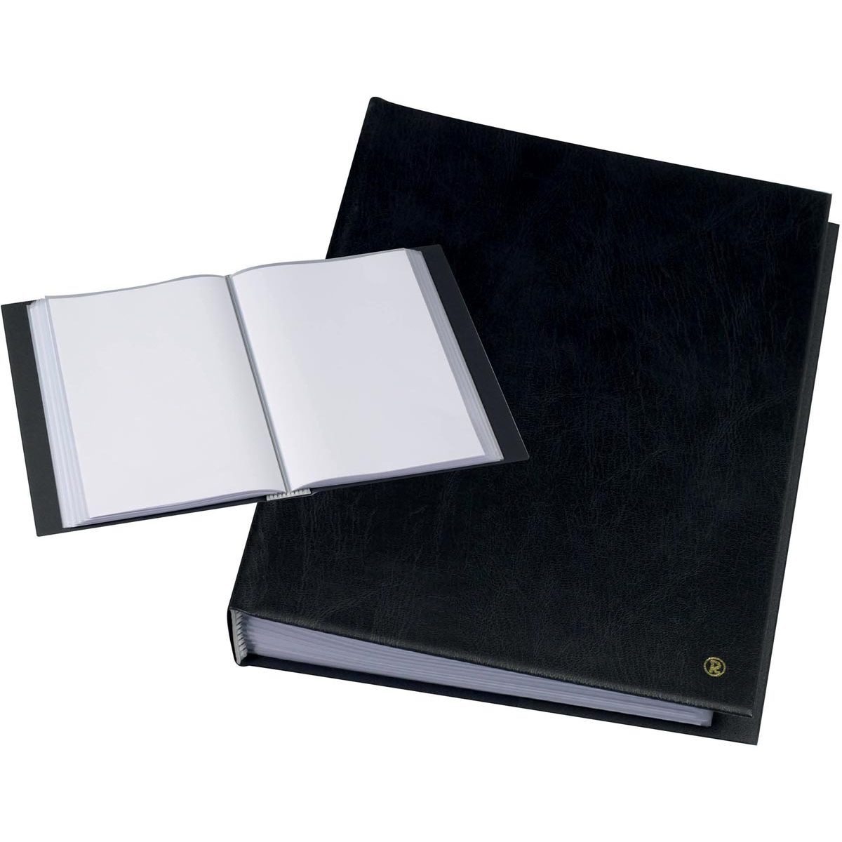Rillstab - lbum A4 10 tassen, zwart