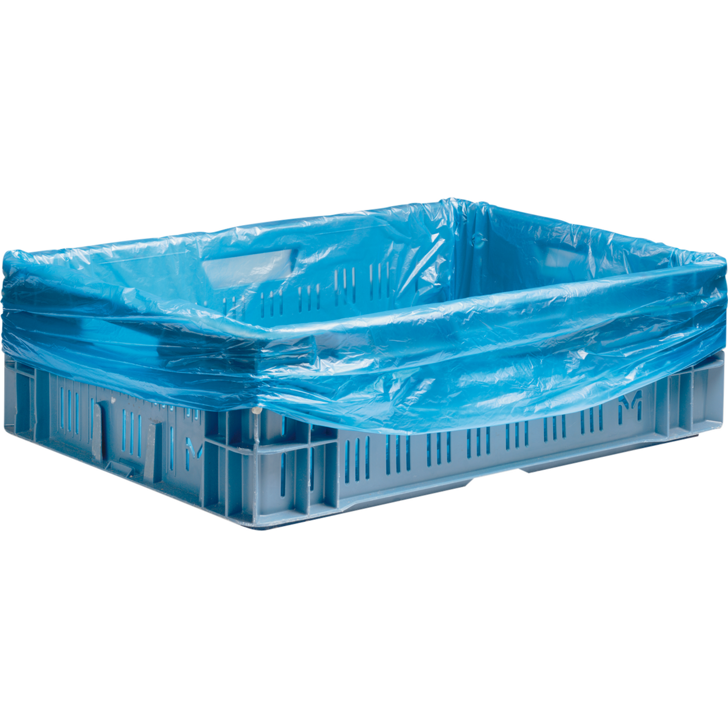 Klika - Bolsa | Bolsa de caja | MDPE | 680/ 2x170x630mm | 20my | azul | 500 piezas