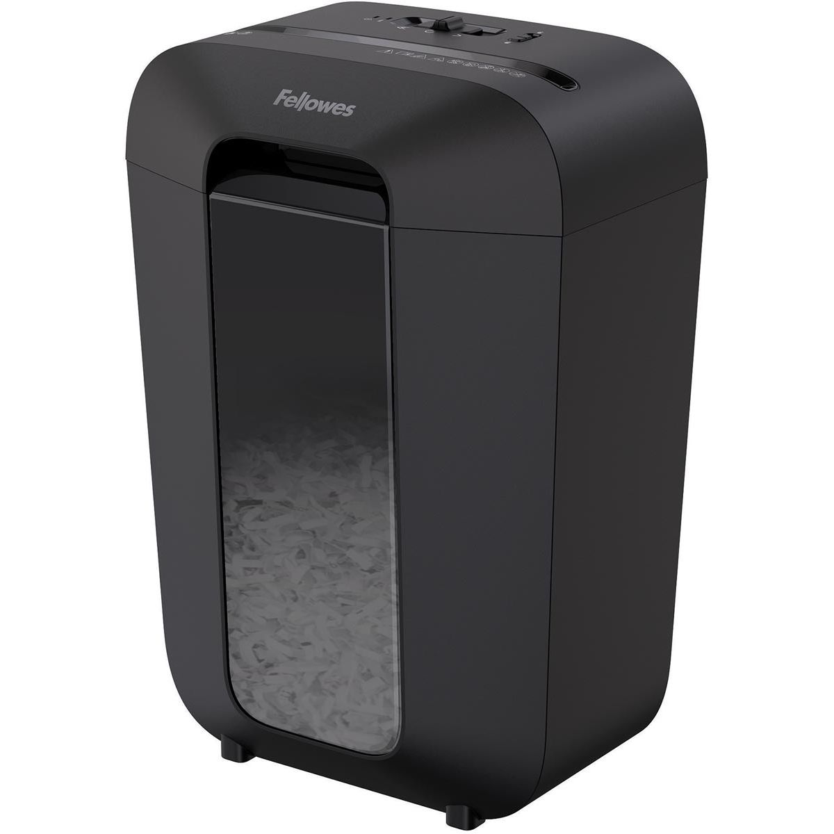 Fellowes - Aktenvernichter lx70 4x40mm schwarz