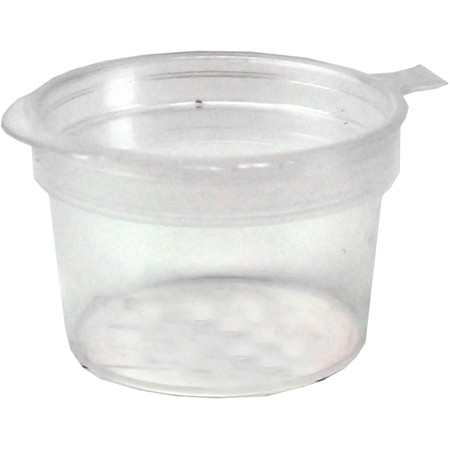Klika - Bak | PP | 10.7ml | incl. Deksel | kunststof cup | 23mm | transparant | 2000 stuks
